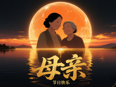 愿時光慢行，讓陪伴更長，母親節(jié)快樂！